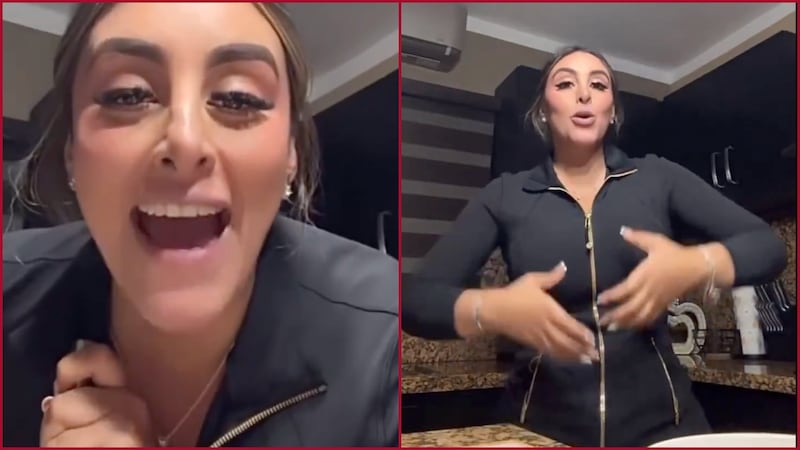 VIDEO: Alcaldesa de Tamaulipas genera polémica por defender cobro ‘voluntario’ con cuchillo en mano