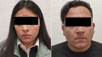 Agregó que la pareja fue detenida en delito flagrante por lo que fueron presentados ante las autoridades