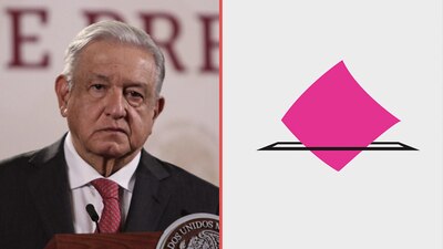 El Presidente lamentó que el INE nuevamente le emita una orden