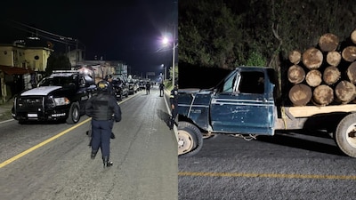 El gobierno del Estado de México no reportó sujetos detenidos y por fortuna tampoco ciudadanos lesionados