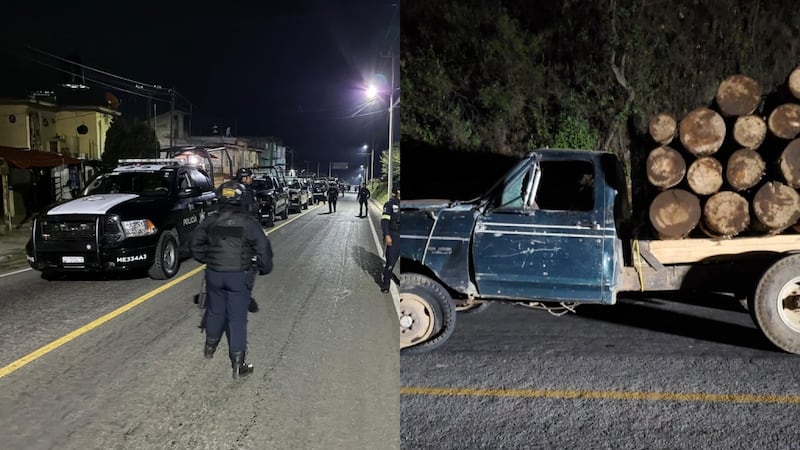 En defensa del bosque, se enfrentan pobladores y guardias nacionales, con talamontes