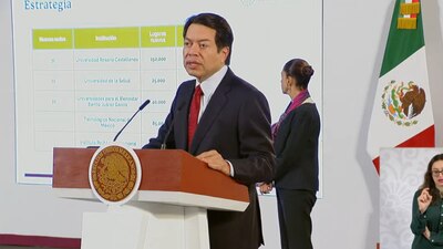 El titular de la SEP prevé abrir en este gobierno más de 300 mil lugares nuevos para universitarios