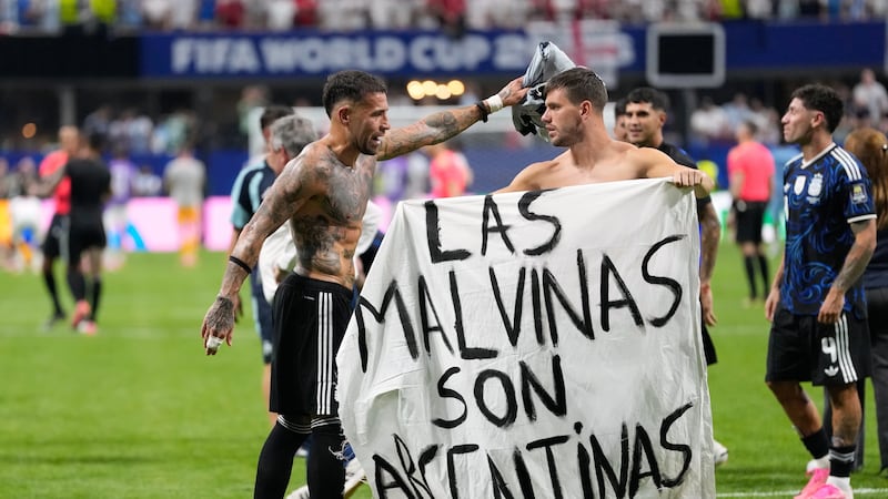 “Las Malvinas son argentinas”: el polémico mensaje de futbolistas tras eliminar a Inglaterra