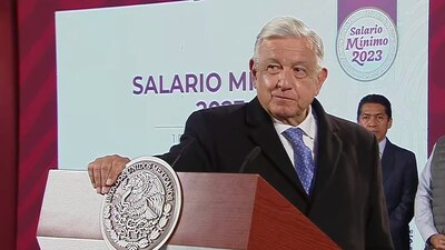 AMLO dijo que con este incremento no se ven riesgos de que se dispare la inflación