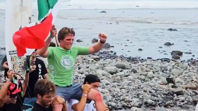 Alan Cleland pone el nombre de México en alto