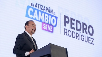 Ante 8 mil asistentes, el alcade mexiquense destacó los avances de su gobierno