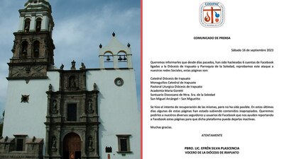 Autoridades eclesiásticas reprobaron los hechos