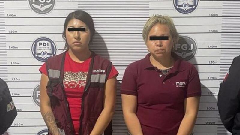 Detienen a dos mujeres por estafar a abuelitos haciéndose pasar por brigadistas de Morena