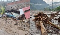Suman 16 muertos y más de mil viviendas dañadas por intensas lluvias en Hidalgo
