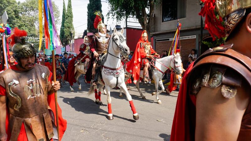 GALERÍA: Así se vive la Pasión de Cristo en la alcaldía Iztapalapa
