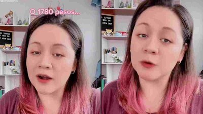 La usuaria contó que estudió Negocios Internacionales