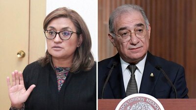 Aleida Alavez Ruiz arremetió contra el ministro Alberto Pérez Dayán