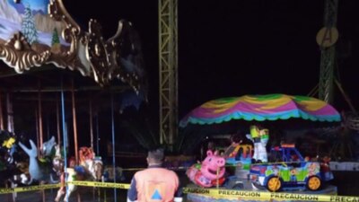 Las autoridades reportaron más de 25 heridos por el accidente en la feria del municipio