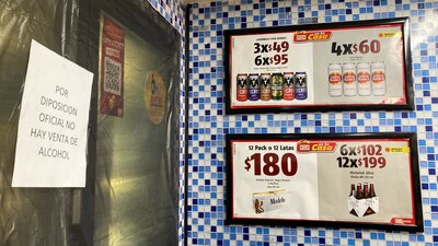 Toda persona o establecimiento que contravenga la disposición oficial será remitida al Juzgado Cívico