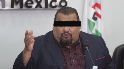 El juez también ordenó la suspensión de los derechos político-electorales del priista.