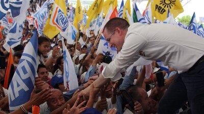 El candidato presidencial del 'Frente' cerró su campaña en León, Guanajuato