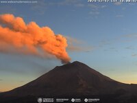 Monitorean al Popocatépetl; por actividad, mantienen alerta amarilla fase 2
