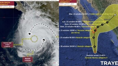 Tocará tierra 2 veces en México este fin de semana