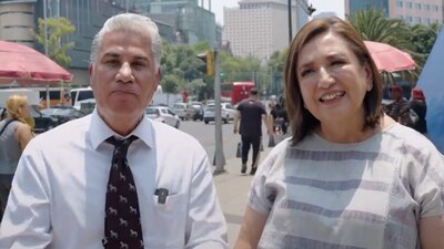 El exmilitante de Morena se unió a la candidata de la oposición