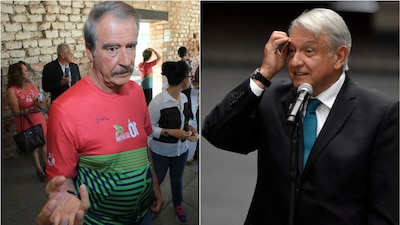 El expresidente Vicente Fox dijo que ojalá y la eliminación de su pensión le sirva al gobierno de AMLO