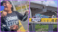 VIDEO: Policías de Monterrey intentan detener a madres buscadoras durante protesta pacífica
