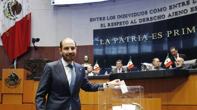 Marko Cortés destacó que citaron a senadores titulares y suplentes a la discusión