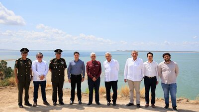 Inspeccionó los terrenos que promete dar abasto al estado hasta 2050