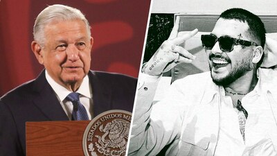 El mandatario aseguró que la fecha aún está por definirse, siempre que Belinda autorice el concierto