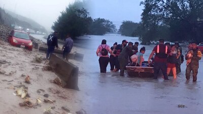 La tormenta tropical Hanna ha dejado deslaves e inundaciones