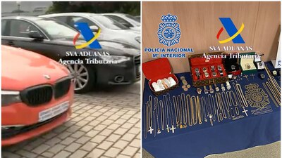 Los agentes incautaron mil kilos de cogollos de marihuana y 37 kilos de cocaína