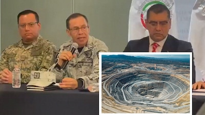 Detalló que probablemente otros tractocamiones se llevaron las góndolas con el material