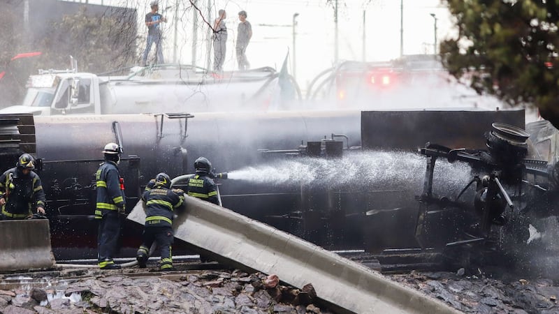Sheinbaum se solidariza con familias afectadas por la explosión de una pipa en la Concordia