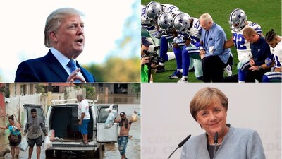 Donald Trump, la elección alemana y la emergencia en Puerto Rico fueron noticia