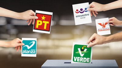 Estos institutos políticos aportan a sus coaliciones menos de 5% en las elecciones