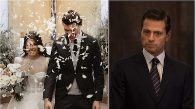 Paulina Peña y Fernando Tena se casaron en Tecamachalco, Estado de México