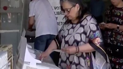 La ministra no tuvo problemas al votar