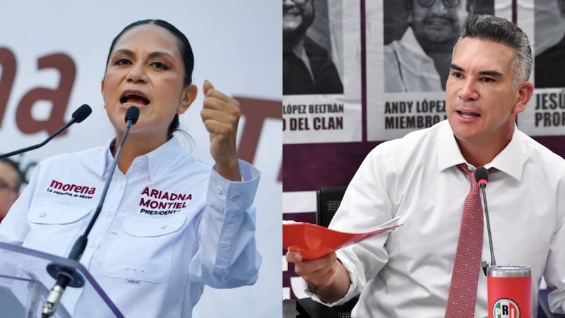 Ariadna Montiel y ‘Alito’ Moreno cruzan señalamientos por mafia y narcotráfico