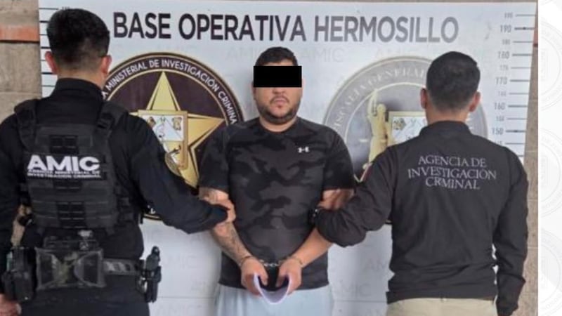 Detienen en Hermosillo, Sonora, a ‘El Chore’, presunto líder de Los Gigios, buscado por la DEA