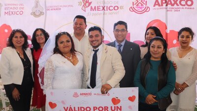 El evento se realizó en el contexto del 14 de febrero, Día del Amor y la Amistad