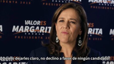 La exprimera dama agradeció a las mujeres y jóvenes que aprobaron su proyecto