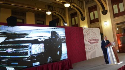 Una de las camionetas que estará a la venta los próximos 23 y 24 de febrero