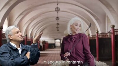 El video supuestamente fue grabado en el municipio de San Pedro Garza García