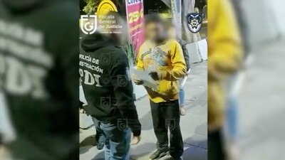 Agentes de la Policía de Investigación lograron la captura del taxista.