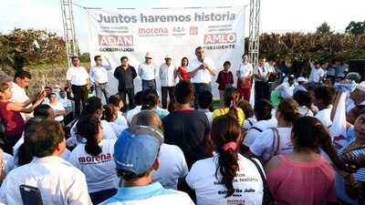 Adán Augusto López encabeza la intención de voto para gobernador de Tabasco