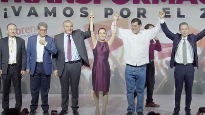 Los participantes reconocieron a Sheinbaum como la ganadora del proceso