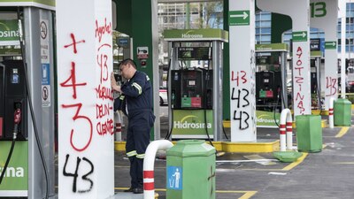 El expendio vandalizado se encuentra en el cruce de Av. Insurgentes y Paseo de la Reforma en la CDMX