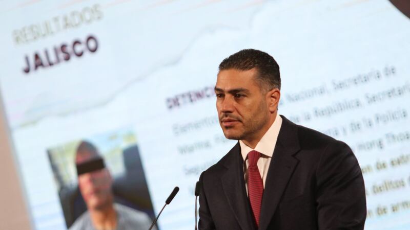 Descarta Harfuch que ‘El Chapito’ se haya escapado por un ‘narcotúnel’