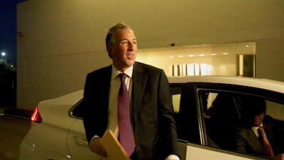 José Antonio Meade acudió a una reunión con el Consejo Mexicano de Negocios, encabezado por el dueño de Cinépolis