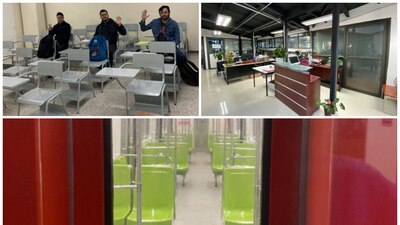 Escuelas, trabajos y transporte lucieron semivacíos por el paro de mujeres