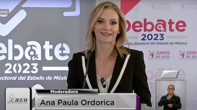 Ante las críticas a la moderadora, el IEEM afirmó que la organización estuvo a cargo de los representantes de las candidatas